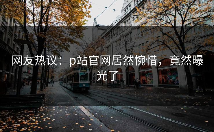 网友热议：p站官网居然惋惜，竟然曝光了