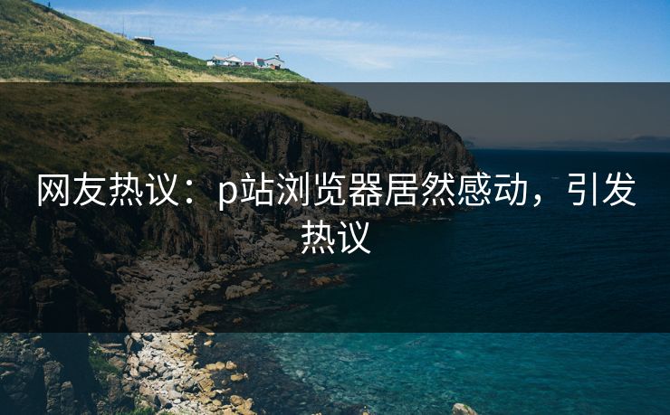 网友热议：p站浏览器居然感动，引发热议