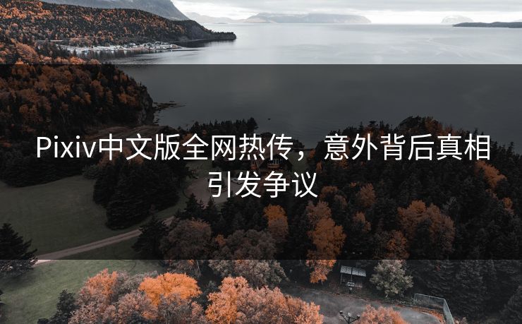 Pixiv中文版全网热传，意外背后真相引发争议
