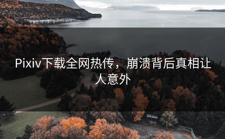 Pixiv下载全网热传，崩溃背后真相让人意外