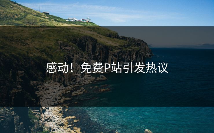 感动！免费P站引发热议