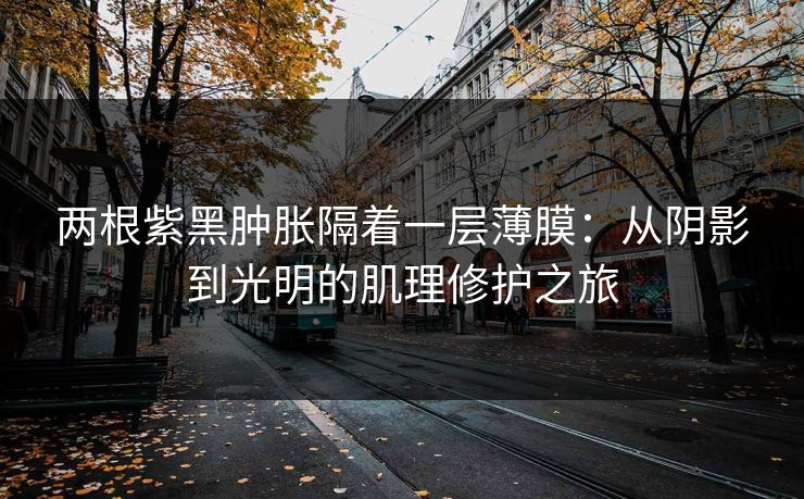 两根紫黑肿胀隔着一层薄膜：从阴影到光明的肌理修护之旅